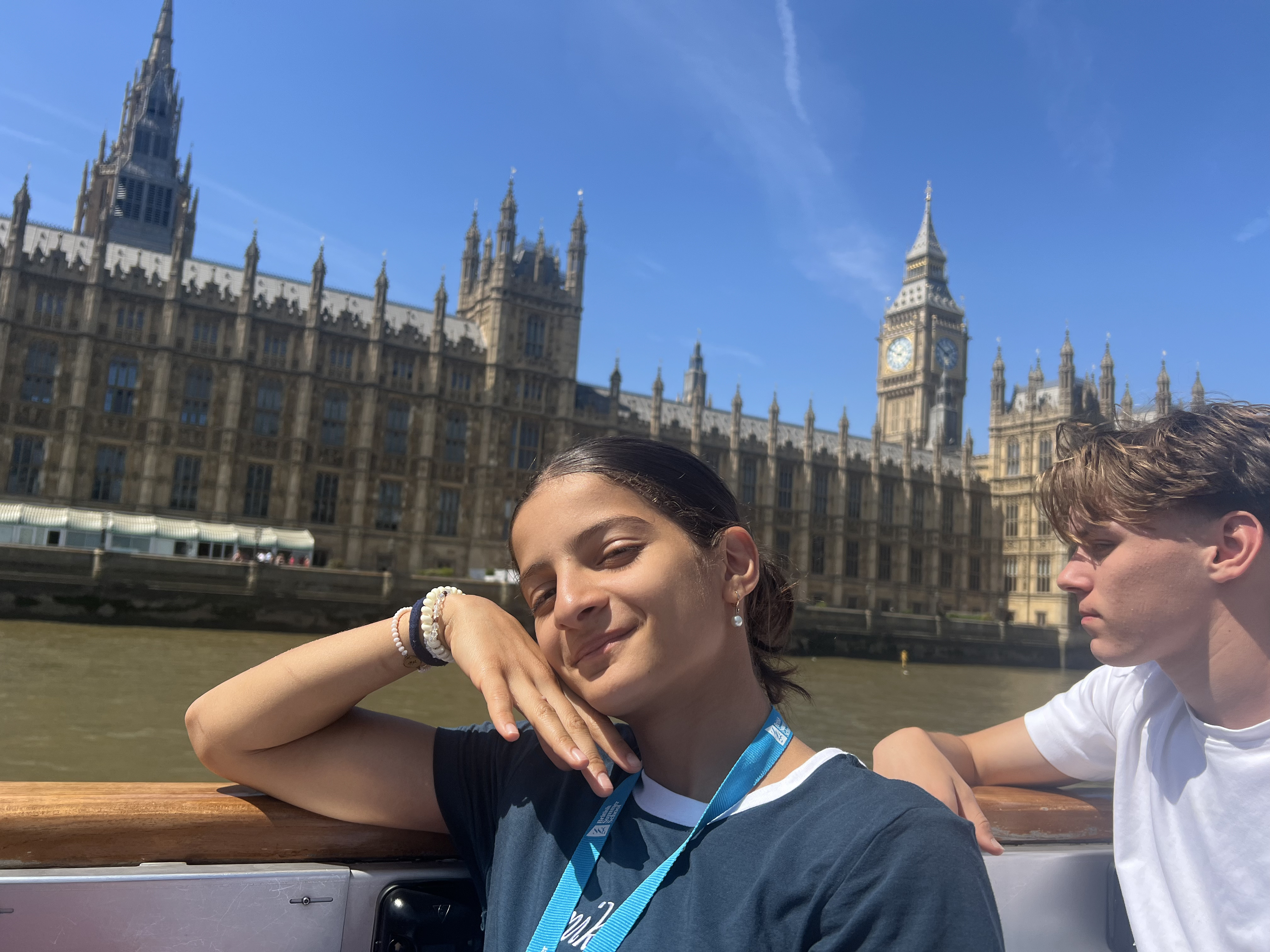 Élèves de Juniors Academy en excursion à Londres